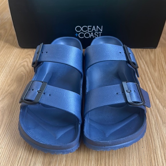 Ocean+Coast (Men’s) Navy Splash Sandal (Size 8) - Picture 1 of 6